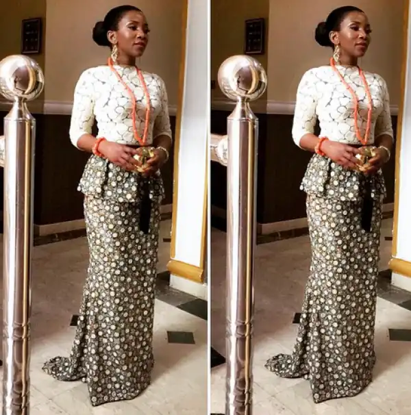 Genevieve Nnaji stuns at Oba of Benin coronation